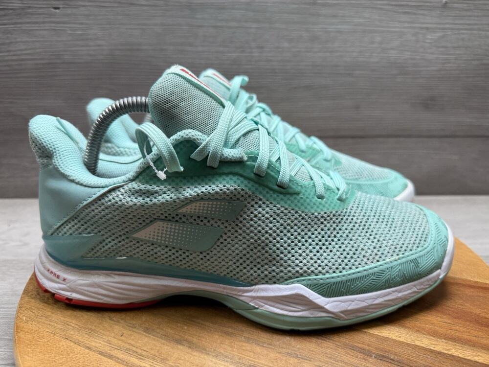 BABOLAT JET TERE ALL COURT Mint/White Womens 9.5